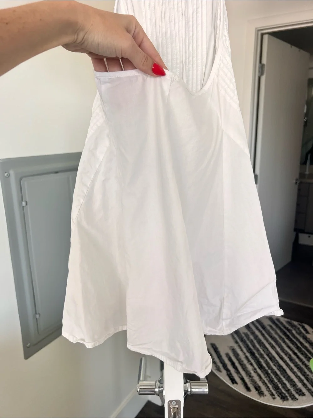 SOLD For Love & Lemons Arya Mini Dress White Size XS - Picture 4 of 12